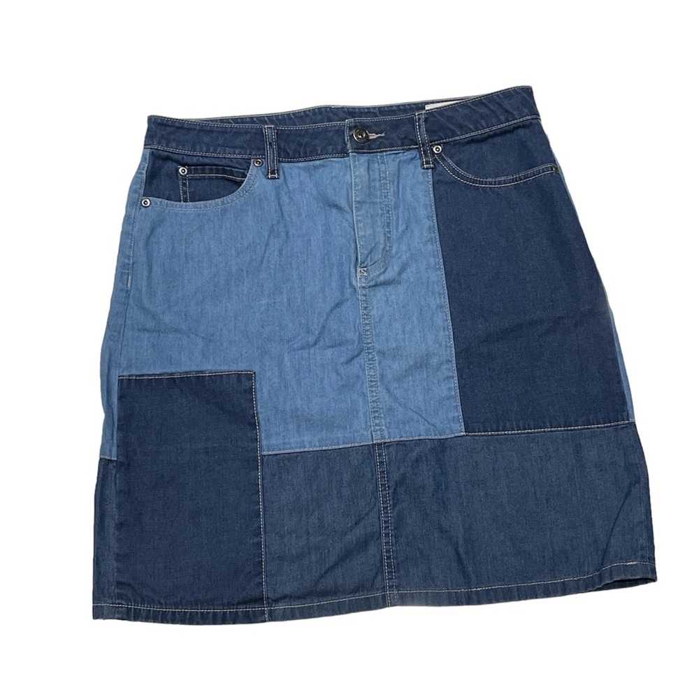 Denim Patchwork Skirt!!! - image 1